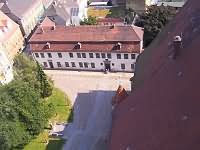 Blick auf den Kirchplatz mit Bugenhagenhaus