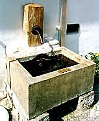 R&ouml;hrwasserportion im Beyerhof
